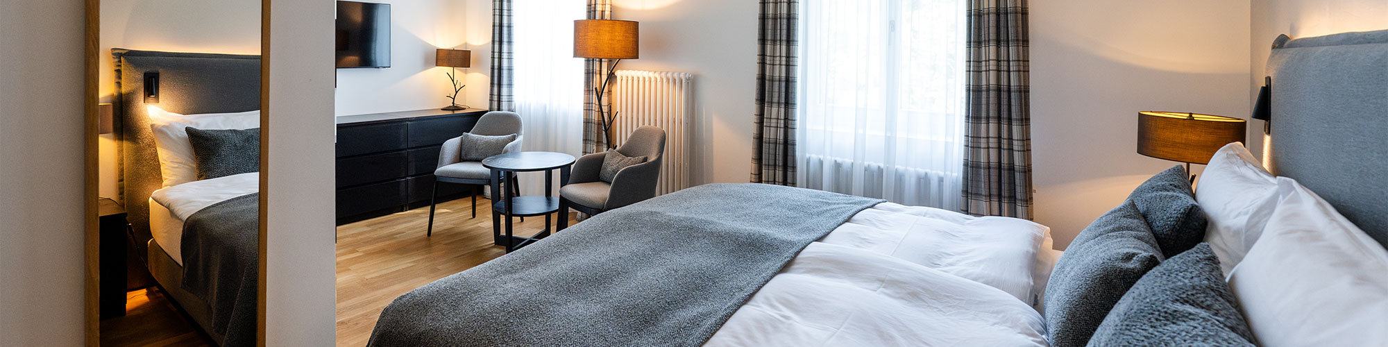 Hotel Davos - Moderne Zimmer - zum Entspannen 