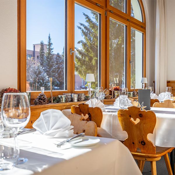 Speisesaal Hotel Edelweiss