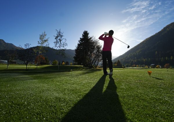 Golf spielen in Davos