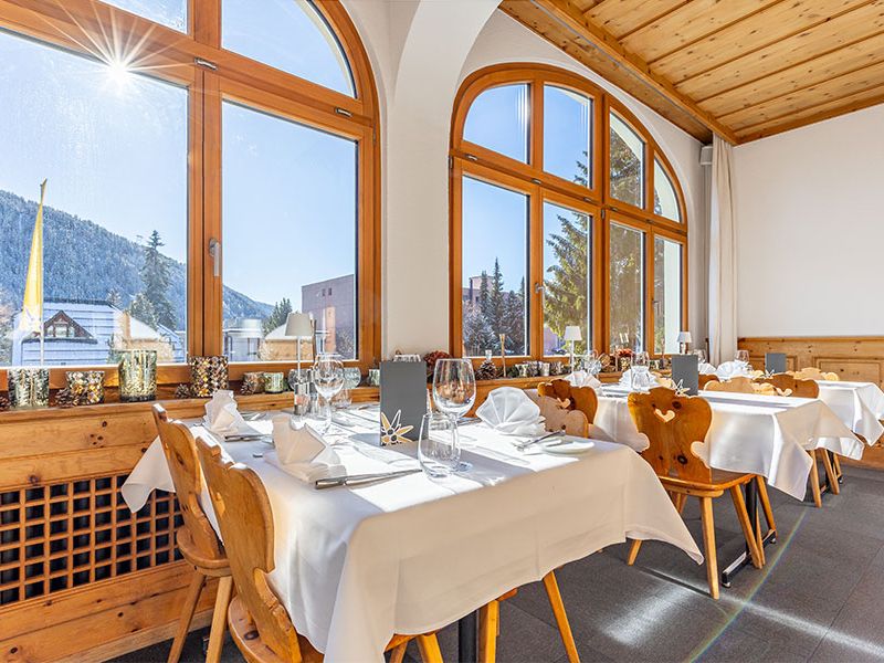 Speisesaal Hotel Edelweiss