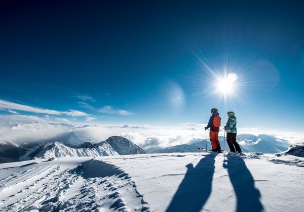 Skifahren in Davos