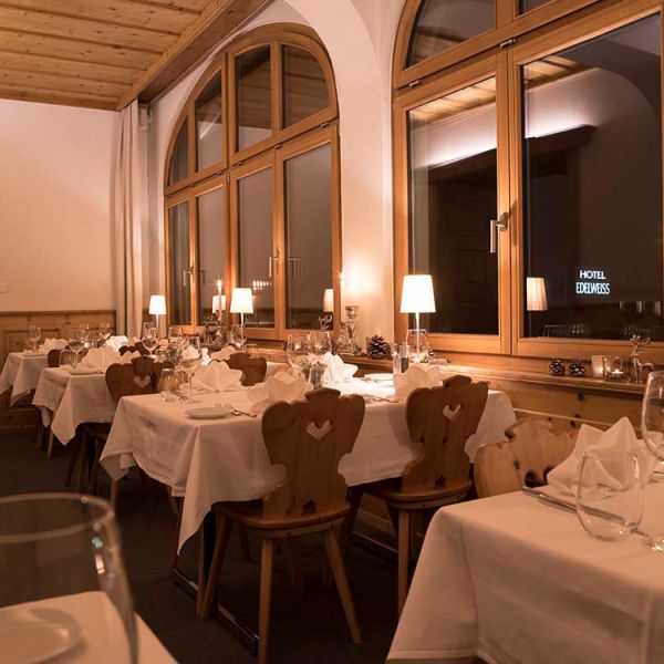 Speisesaal Abendessen